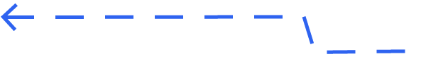 Blue Arrow Left