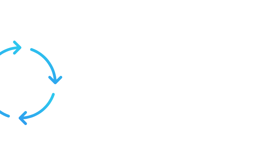 Clock Arrows blue