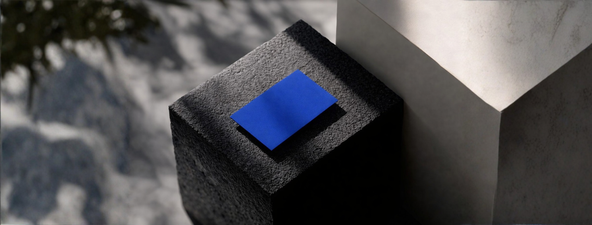 CRM and go-to-market concept visual with abstract cube and platform representing integrated sales, customer data, and growth strategy